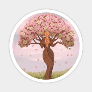 Cherry Blossom Bombshell Magnet